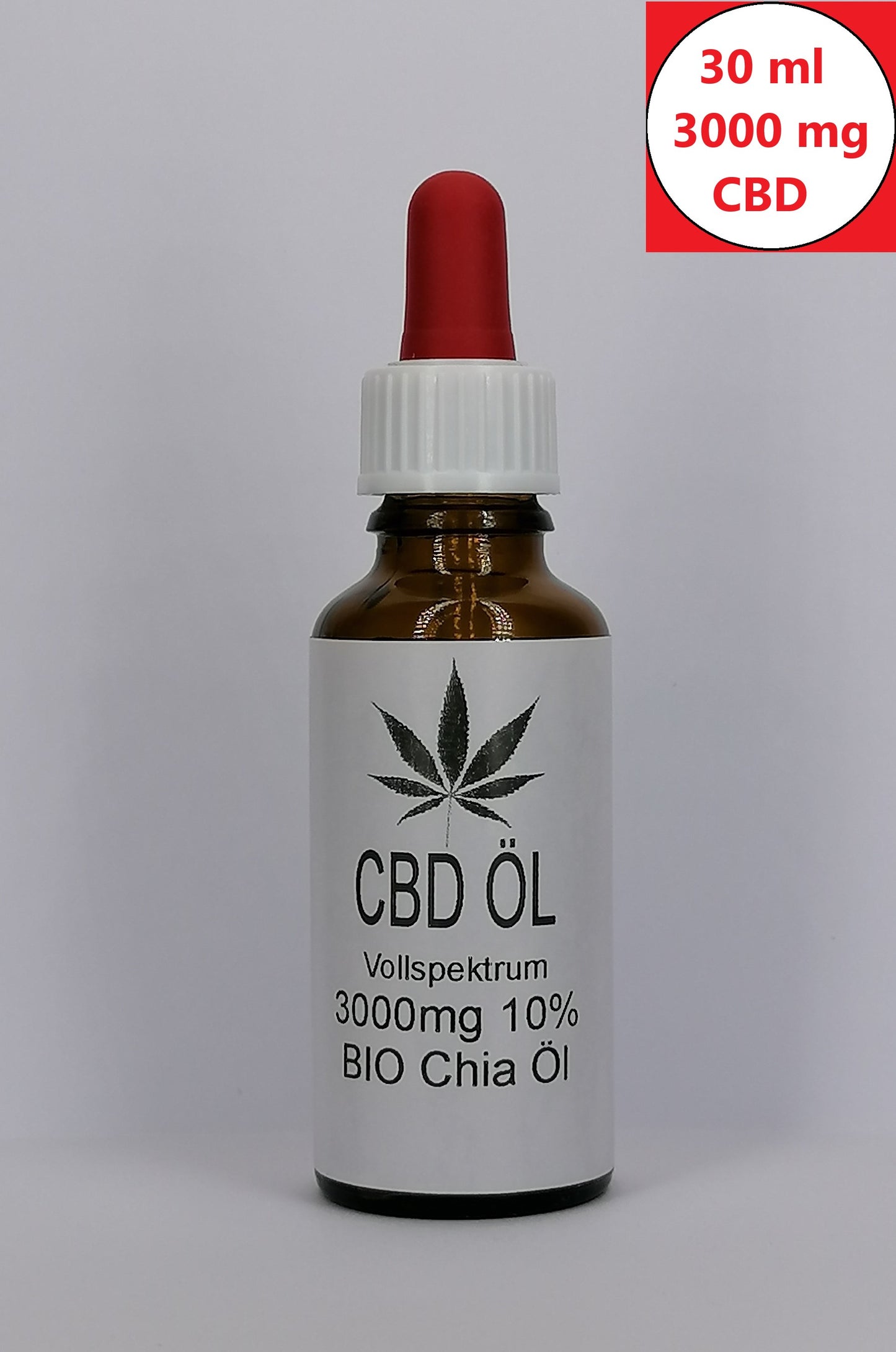 CBD BIO Chia Öl CBD Naturextrakt PREMIUM Öl 30ml