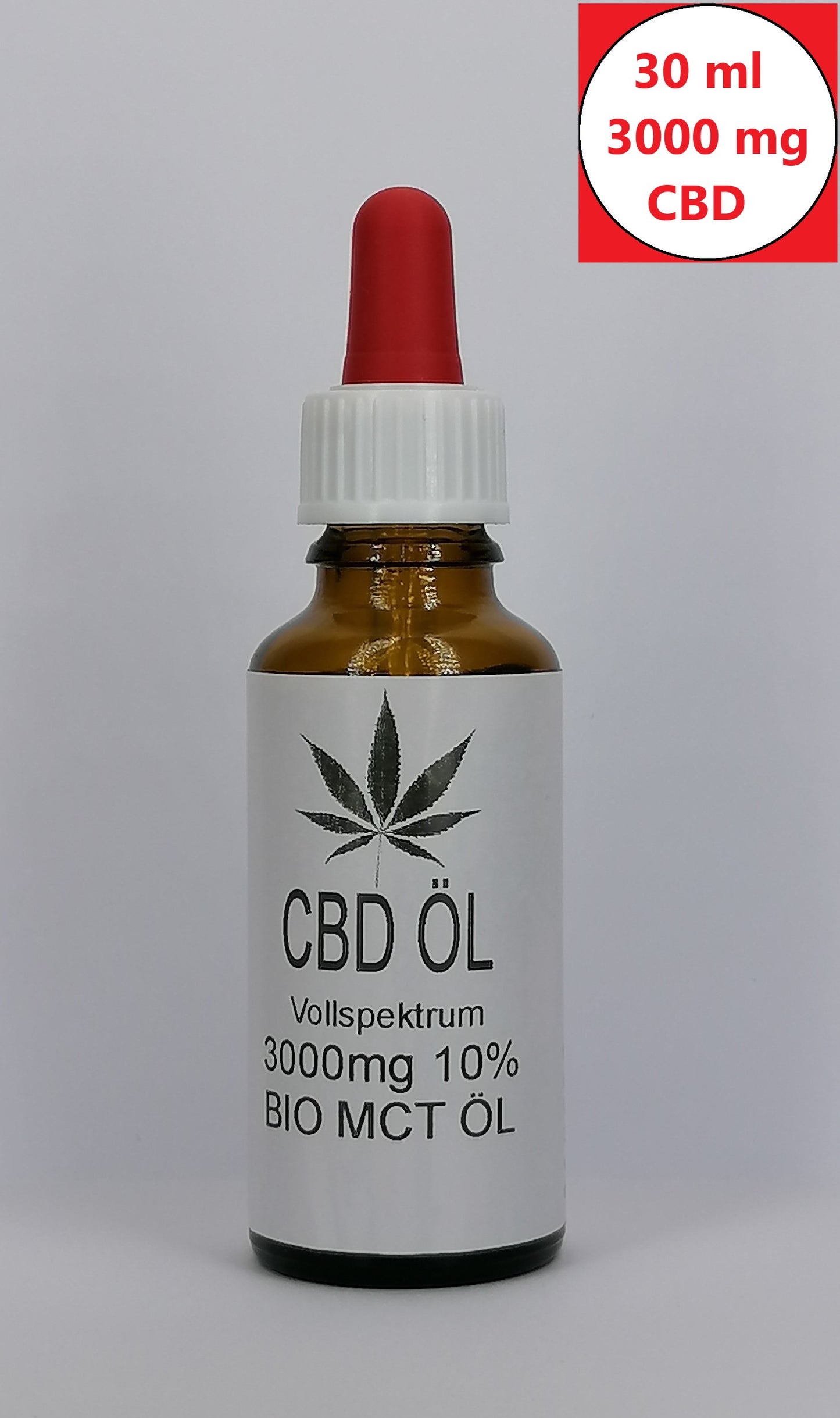 CBD BIO MCT Öl CBD Naturextrakt PREMIUM Öl 30ml