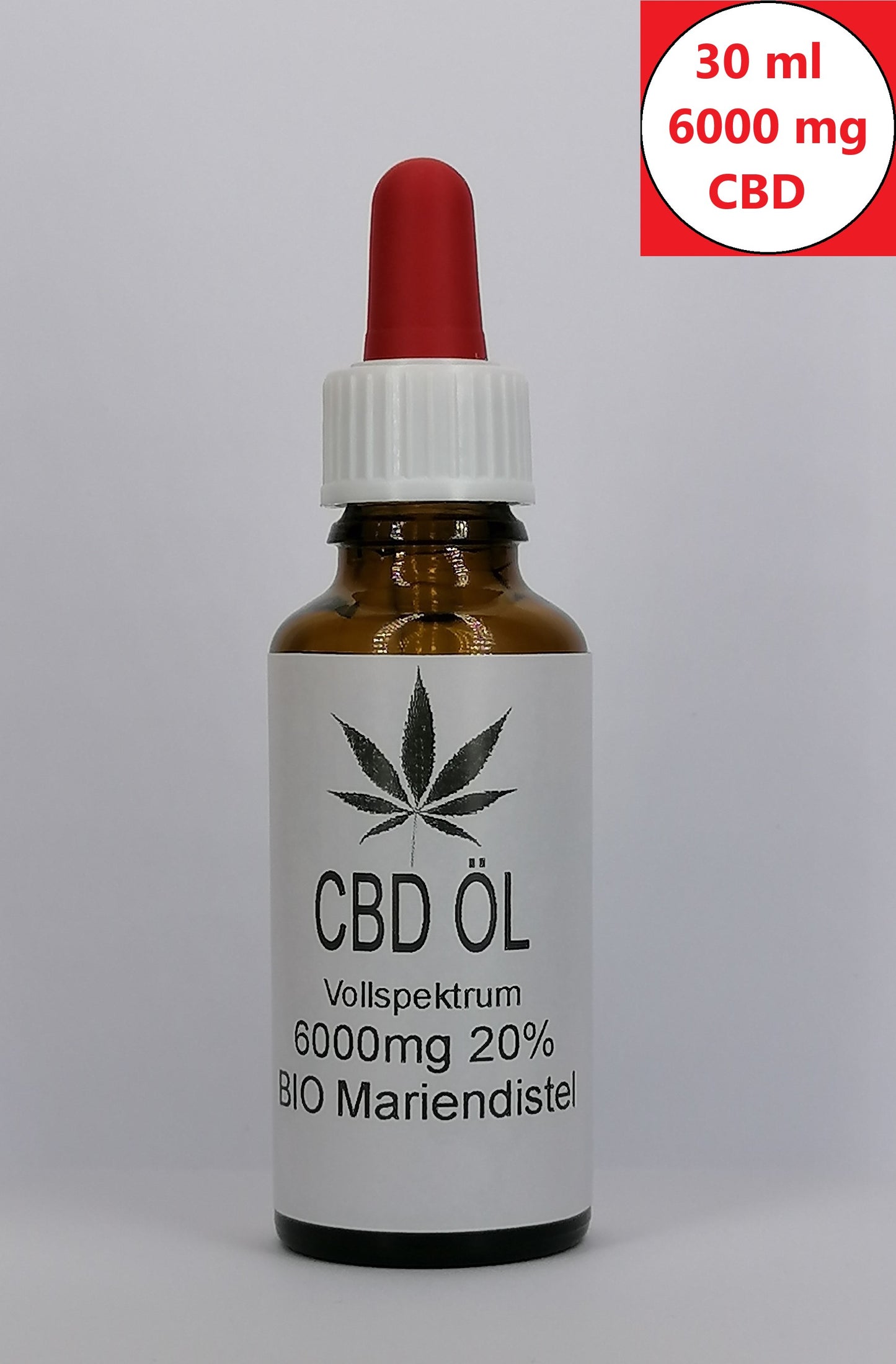CBD BIO Mariendistel Öl CBD Naturextrakt PREMIUM Öl 30ml