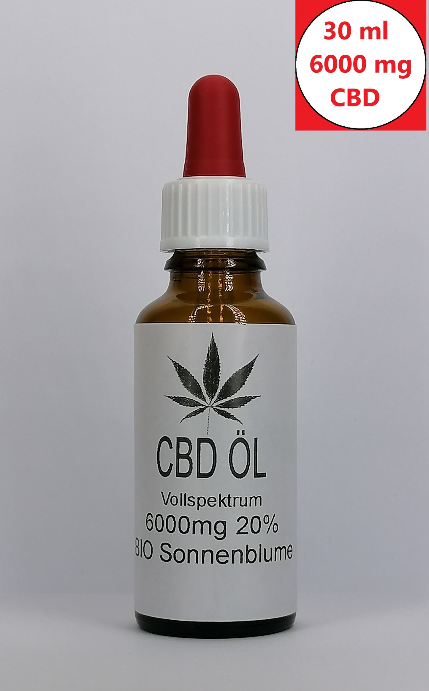 CBD BIO Sonnenblumen Öl CBD Naturextrakt PREMIUM Öl 30ml