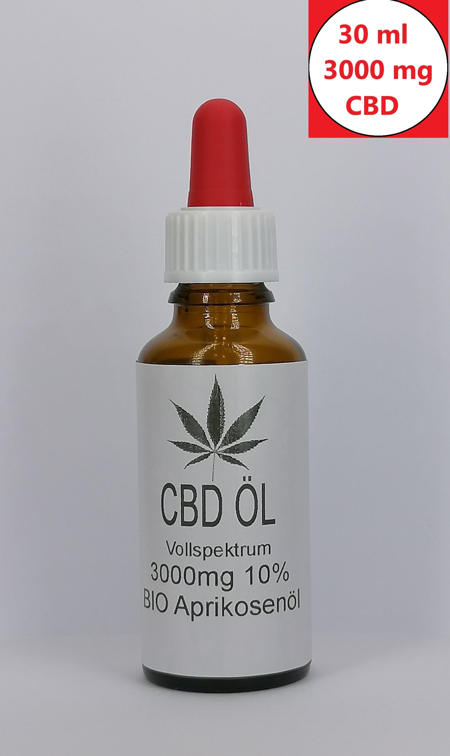 CBD BIO Aprikosen Öl CBD Naturextrakt PREMIUM Öl 30ml
