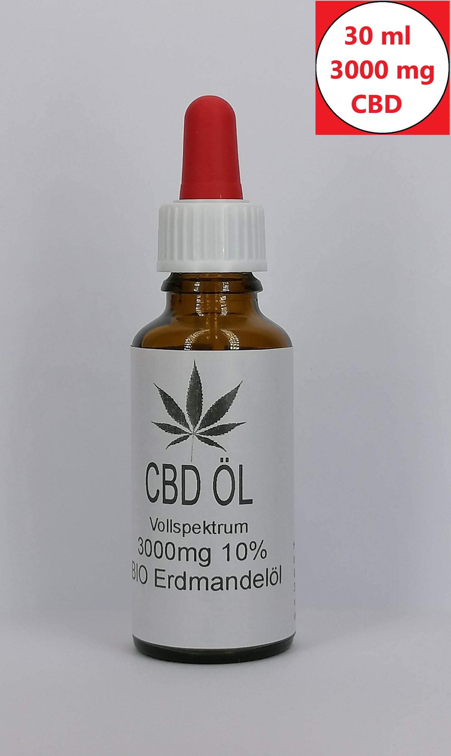CBD BIO Erdmandel Öl CBD Naturextrakt PREMIUM Öl 30ml