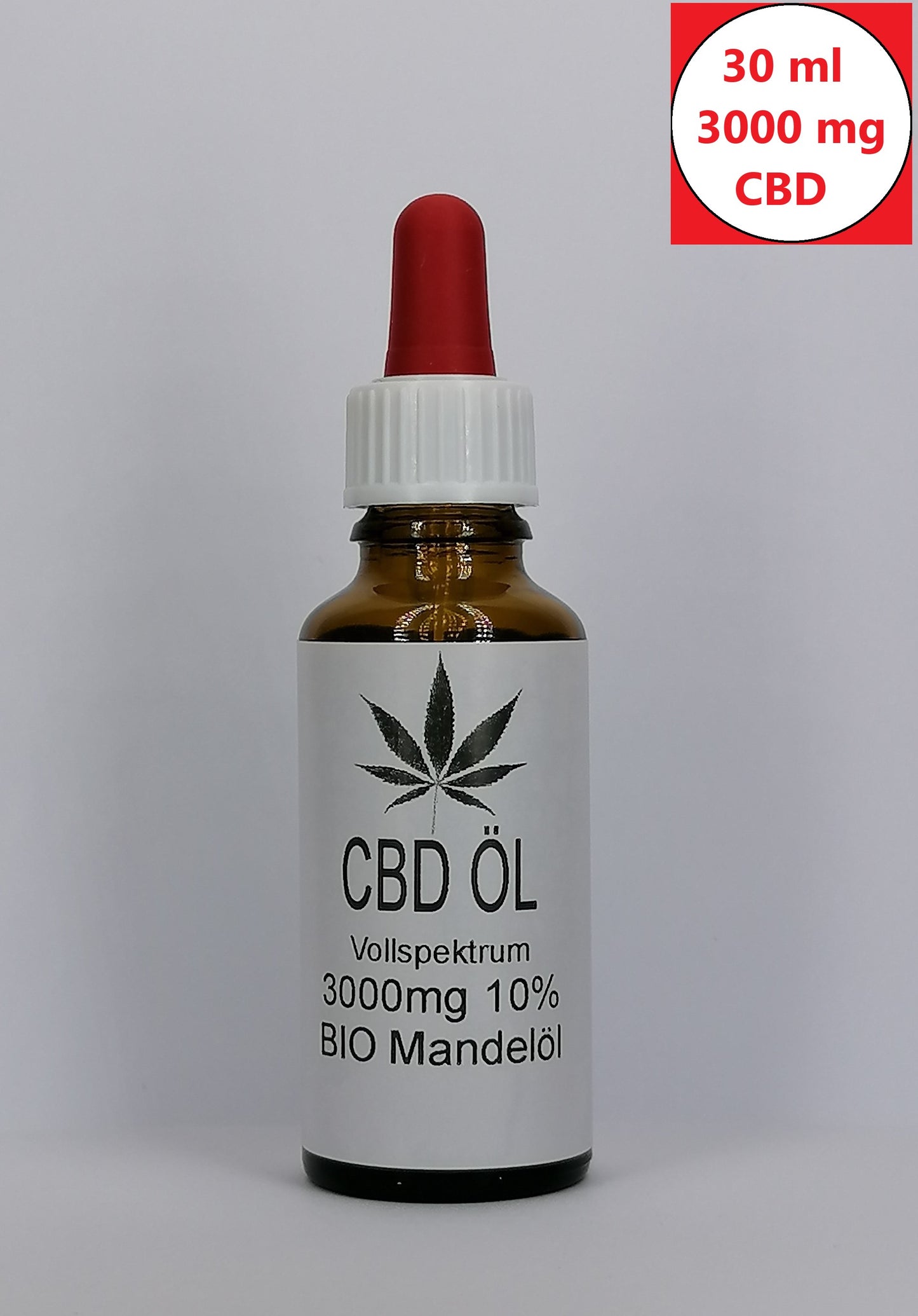 CBD BIO Mandel Öl CBD Naturextrakt PREMIUM Öl 30ml