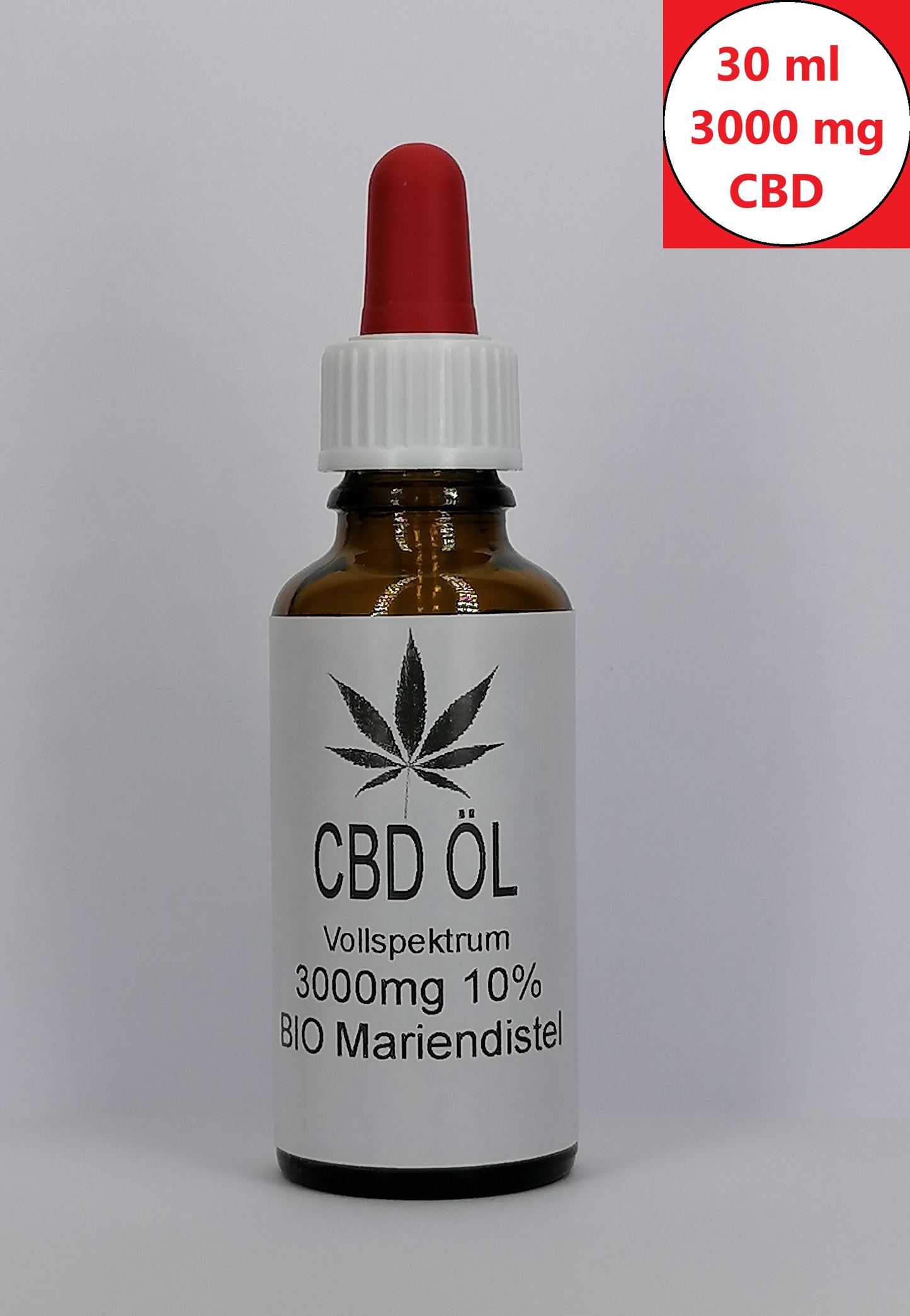 CBD BIO Mariendistel Öl CBD Naturextrakt PREMIUM Öl 30ml