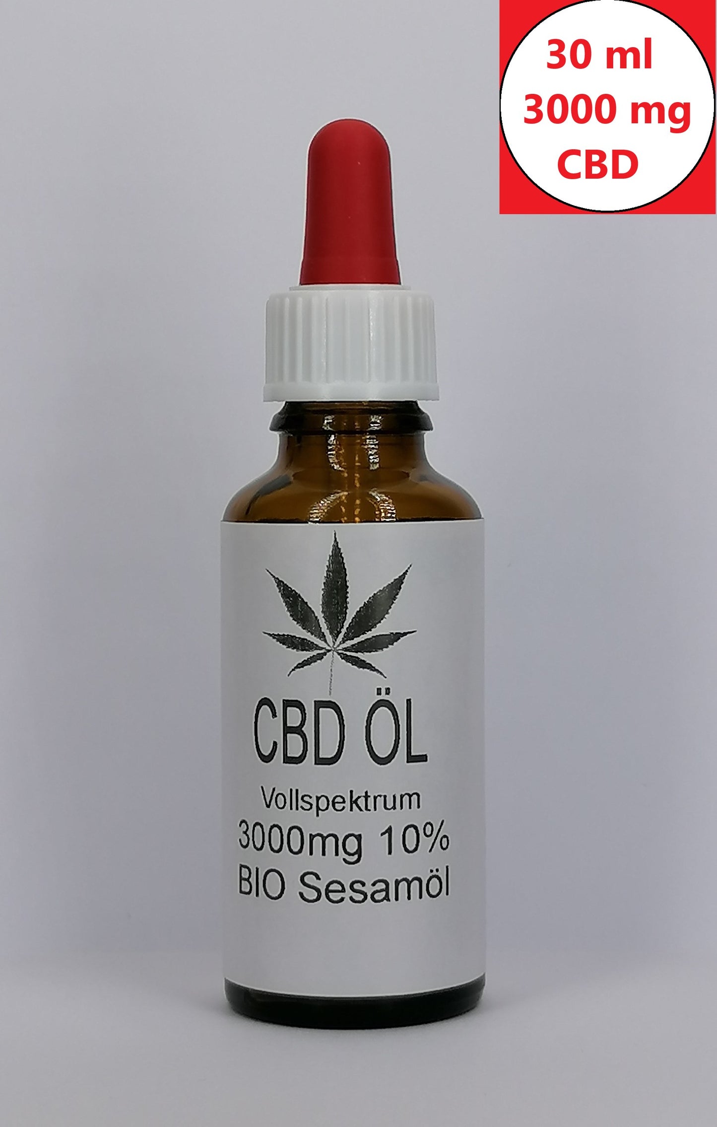 CBD BIO Sesam Öl CBD Naturextrakt PREMIUM Öl 30ml