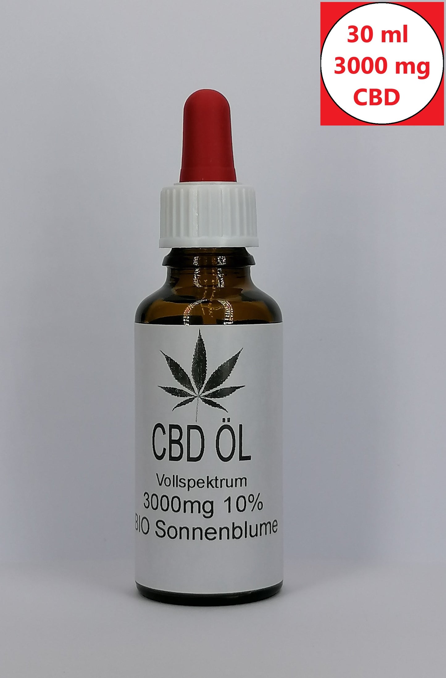 CBD BIO Sonnenblumen Öl CBD Naturextrakt PREMIUM Öl 30ml