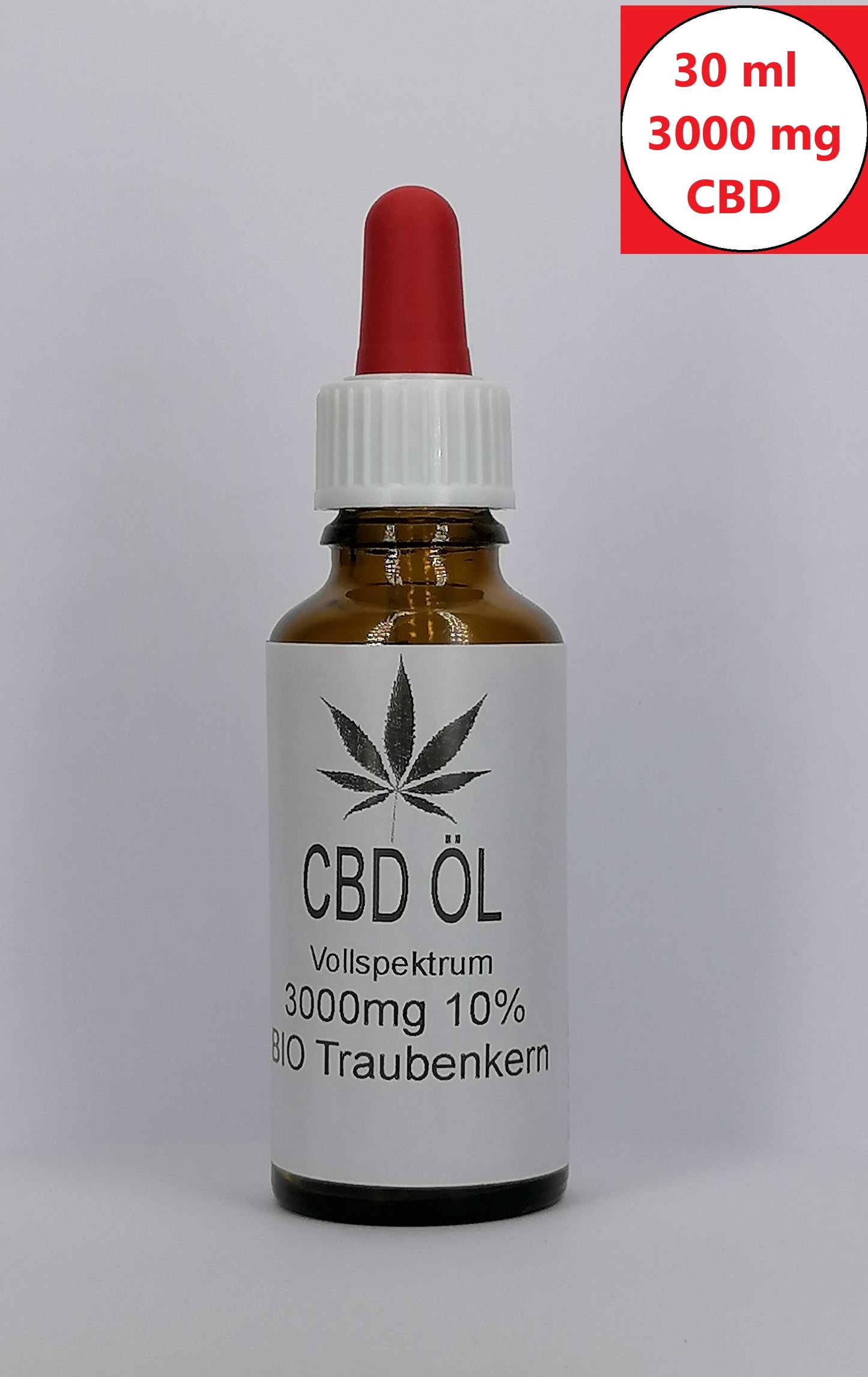 CBD BIO Traubenkern Öl CBD Naturextrakt PREMIUM Öl 30ml