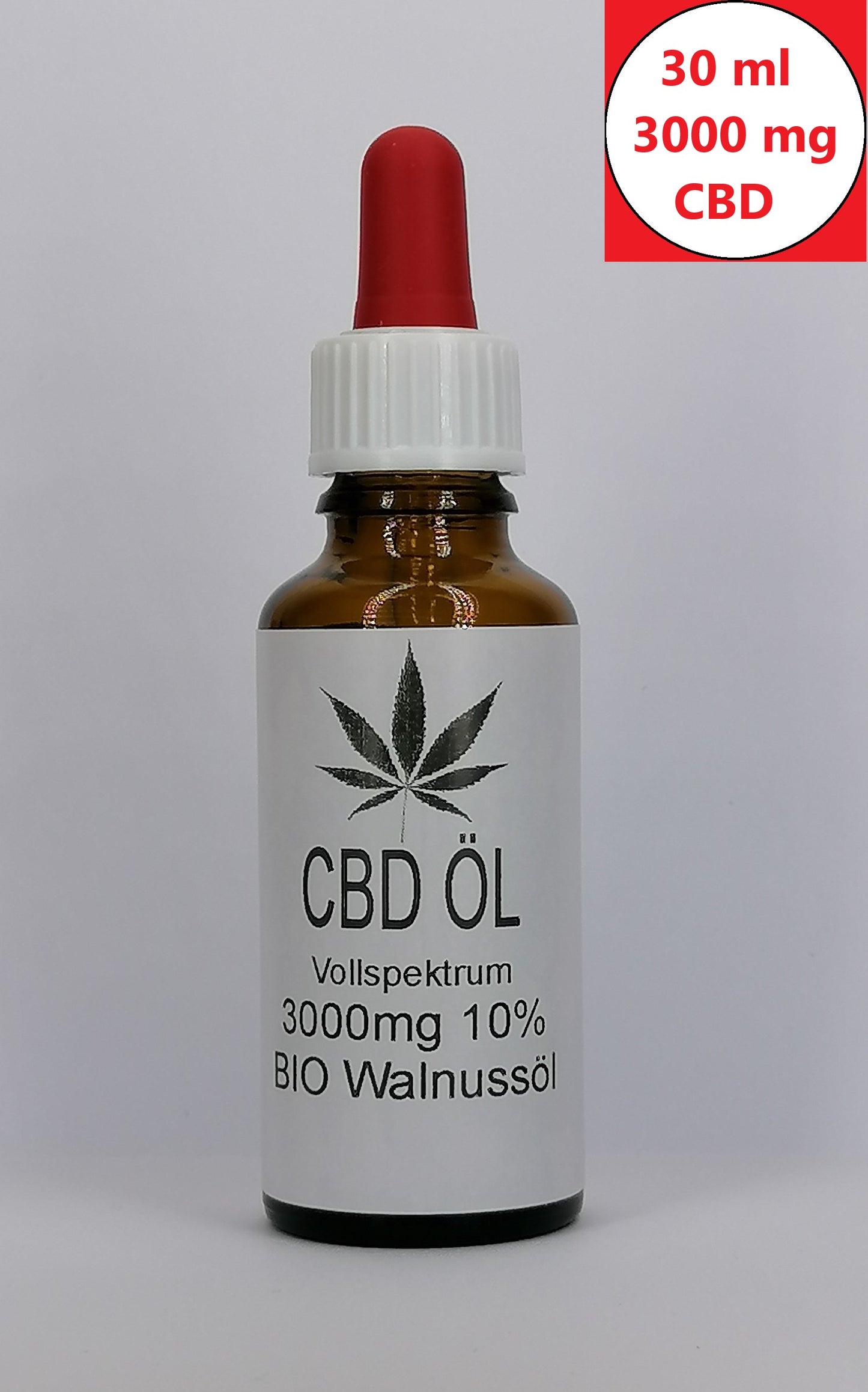 CBD BIO Walnuss Öl CBD Naturextrakt PREMIUM Öl 30ml