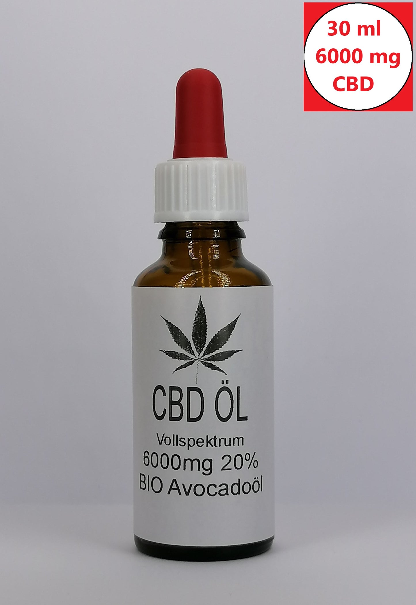 CBD BIO Avocado Öl CBD Naturextrakt PREMIUM Öl 30ml
