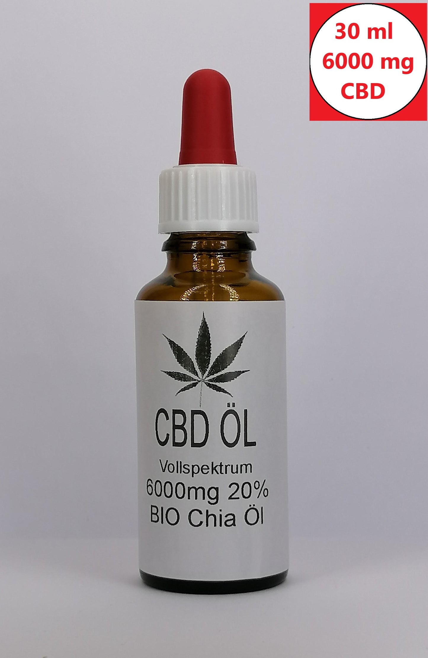 CBD BIO Chia Öl CBD Naturextrakt PREMIUM Öl 30ml