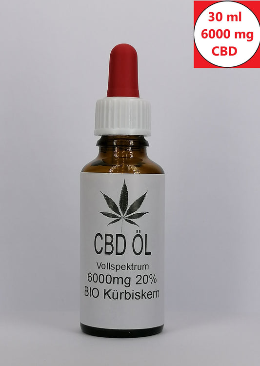 CBD BIO Kürbiskern Öl CBD Naturextrakt PREMIUM Öl 30ml