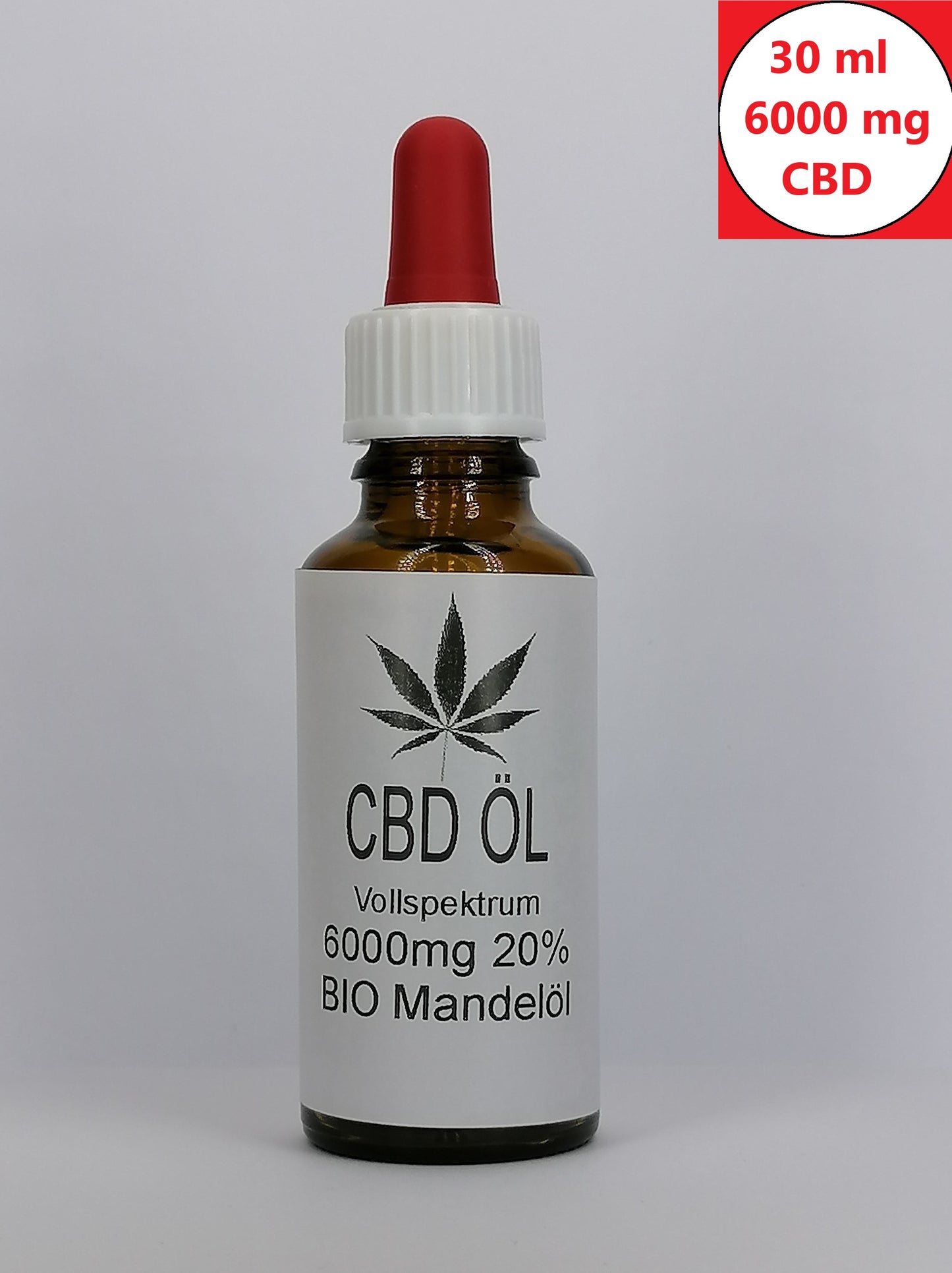 CBD BIO Mandel Öl CBD Naturextrakt PREMIUM Öl 30ml