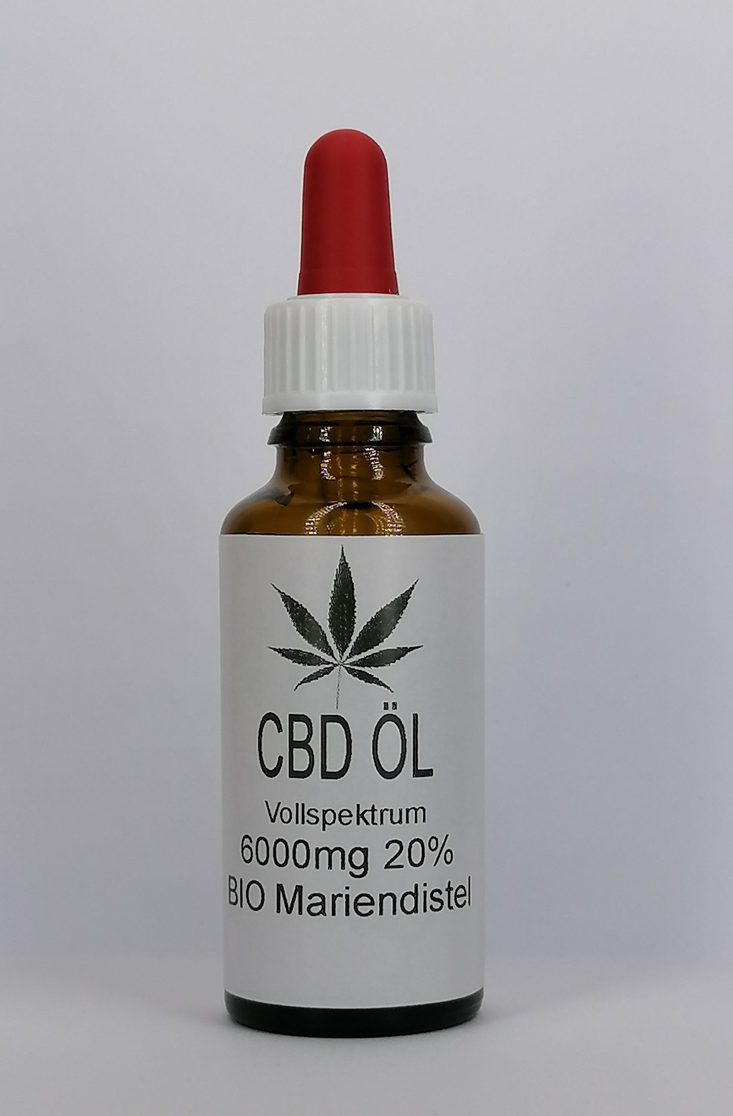CBD BIO Mariendistel Öl CBD Naturextrakt PREMIUM Öl 30ml