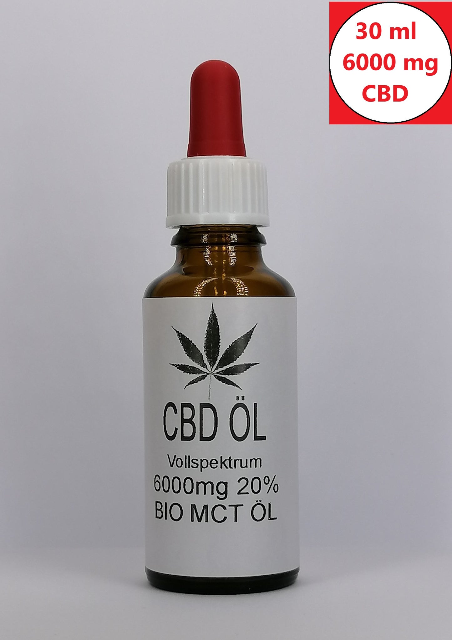 CBD BIO MCT Öl CBD Naturextrakt PREMIUM Öl 30ml