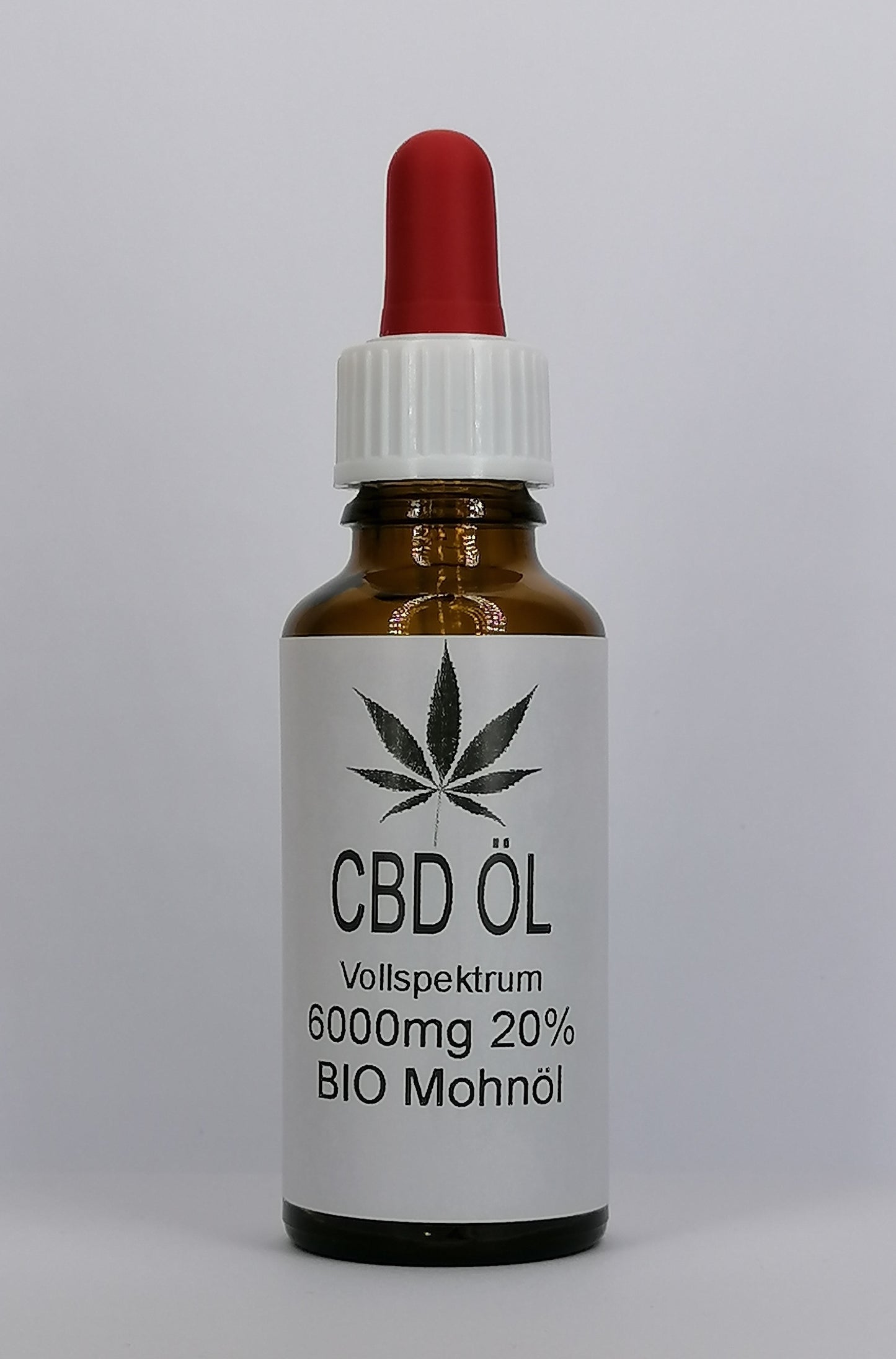 CBD BIO Mohn Öl CBD Naturextrakt PREMIUM Öl 30ml