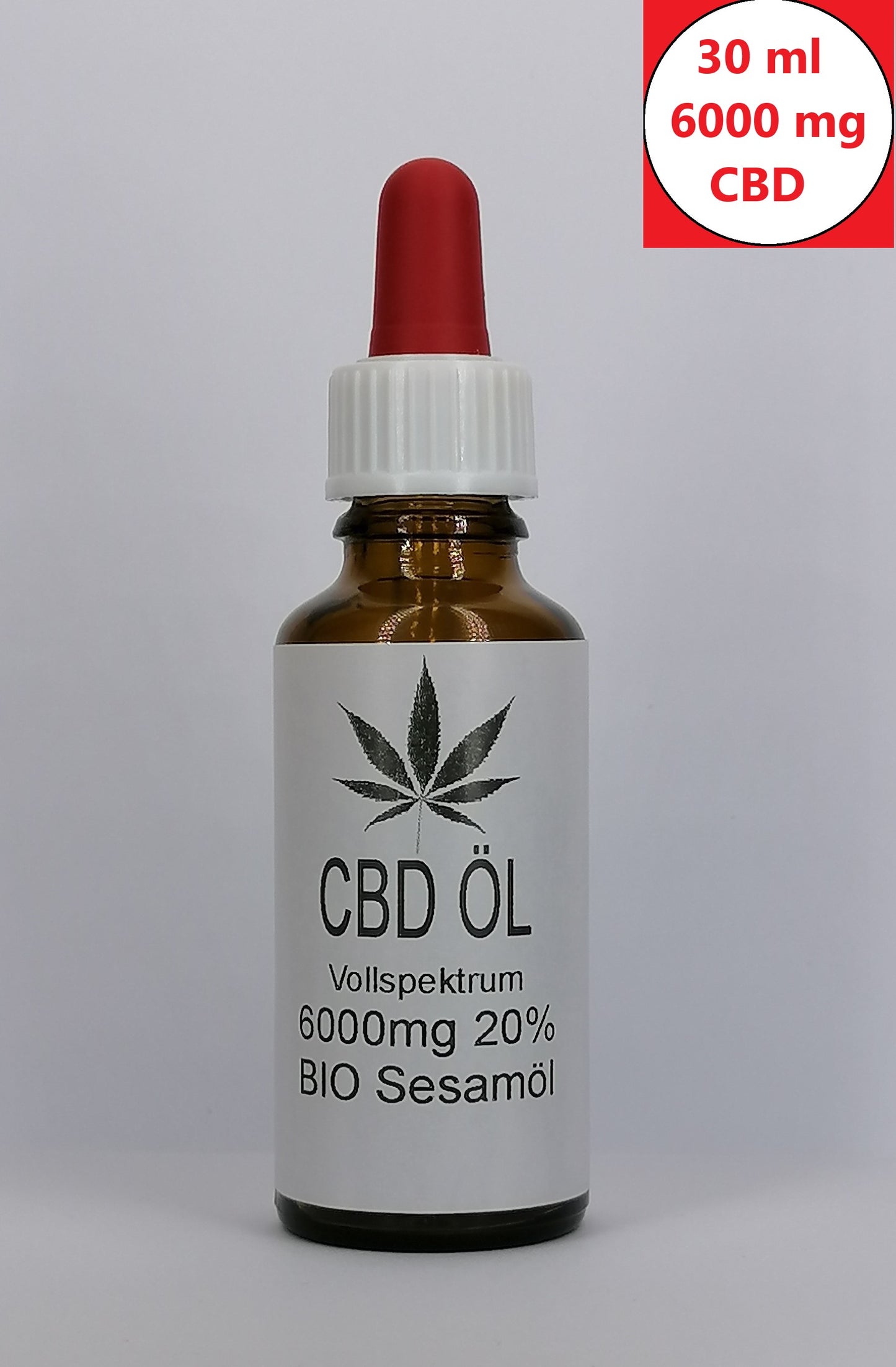 CBD BIO Sesam Öl CBD Naturextrakt PREMIUM Öl 30ml