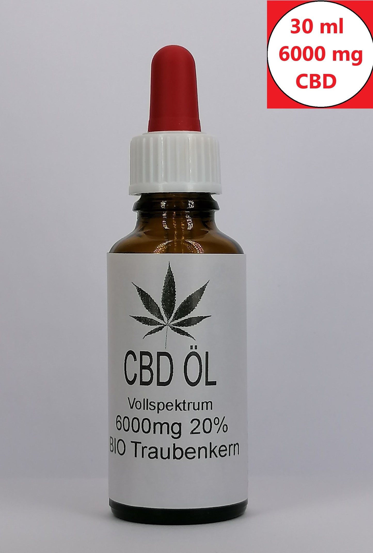 CBD BIO Traubenkern Öl CBD Naturextrakt PREMIUM Öl 30ml