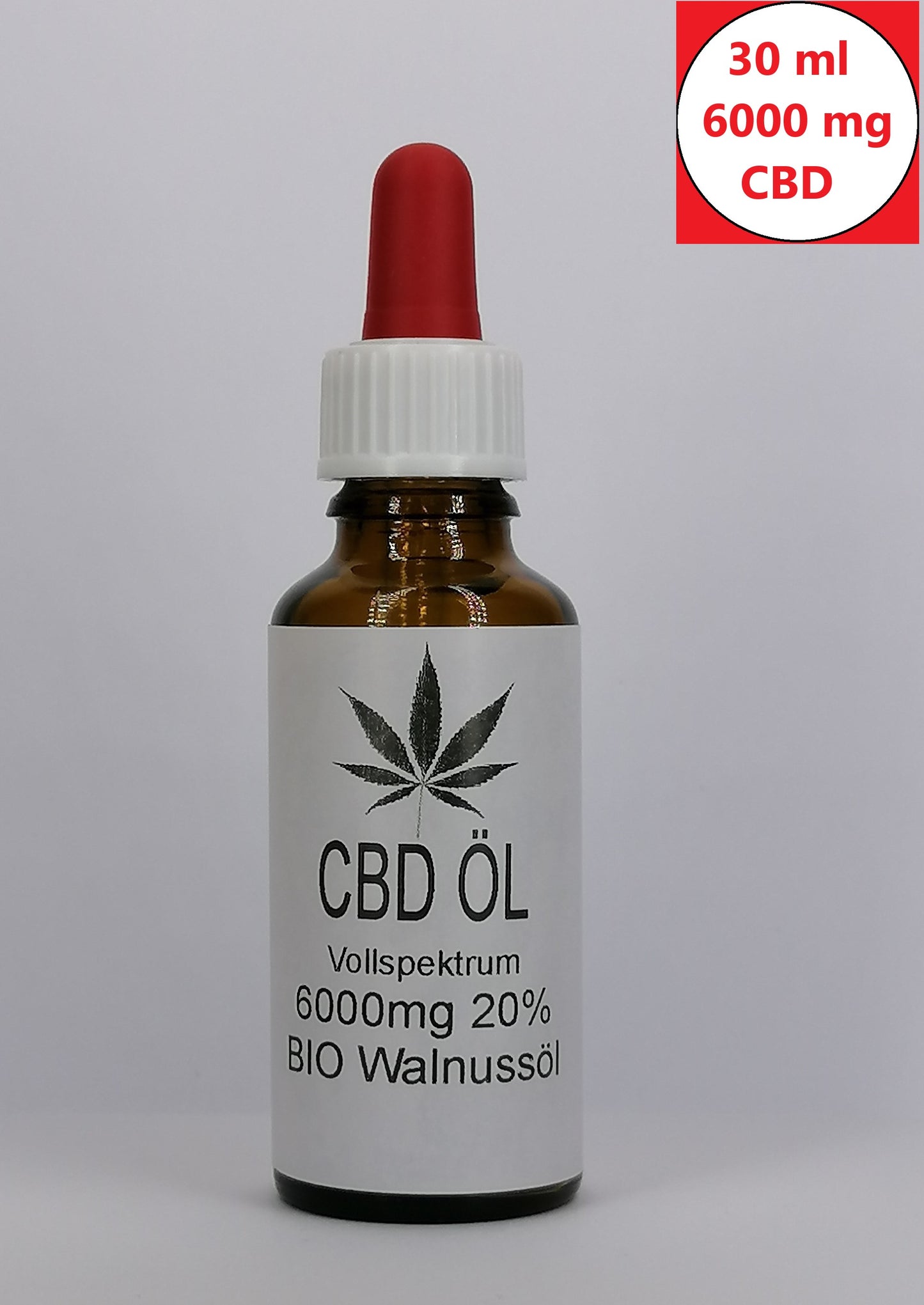 CBD BIO Walnuss Öl CBD Naturextrakt PREMIUM Öl 30ml