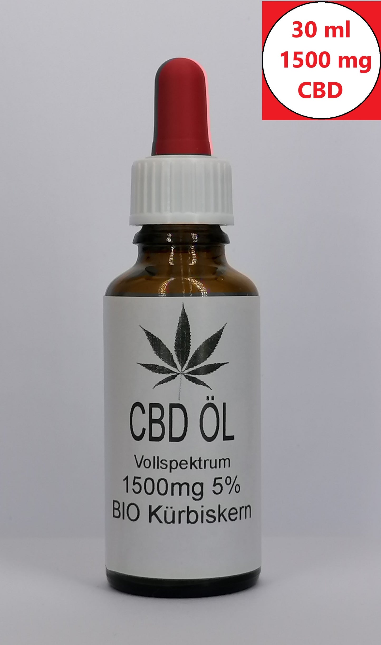 CBD BIO Kürbiskern Öl CBD Naturextrakt PREMIUM Öl 30ml