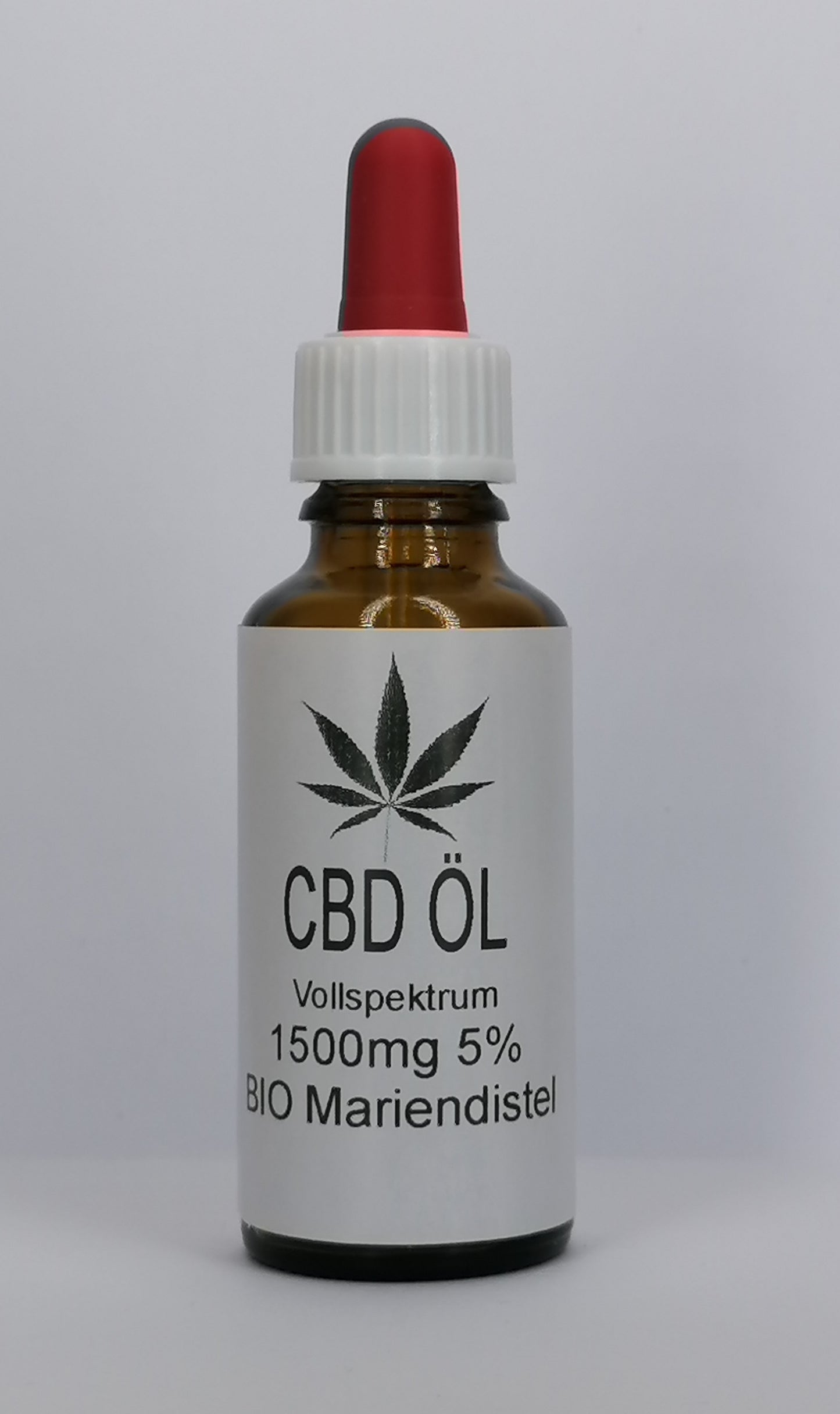 CBD BIO Mariendistel Öl CBD Naturextrakt PREMIUM Öl 30ml